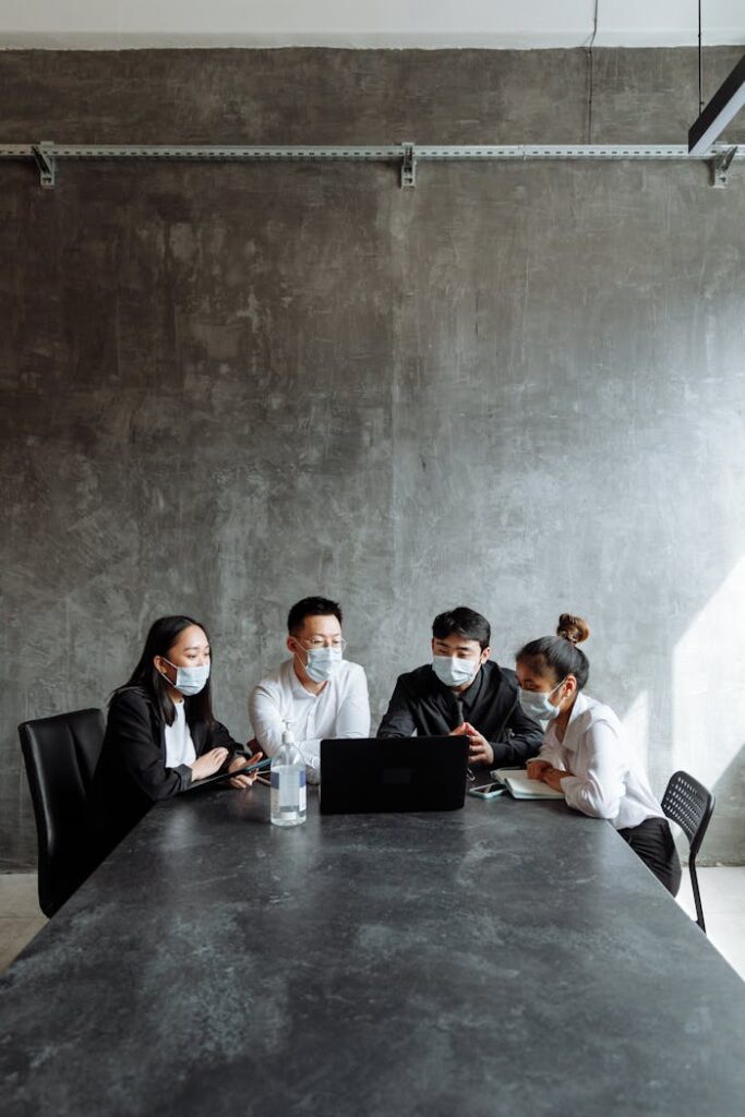 Group of People having a Discussion